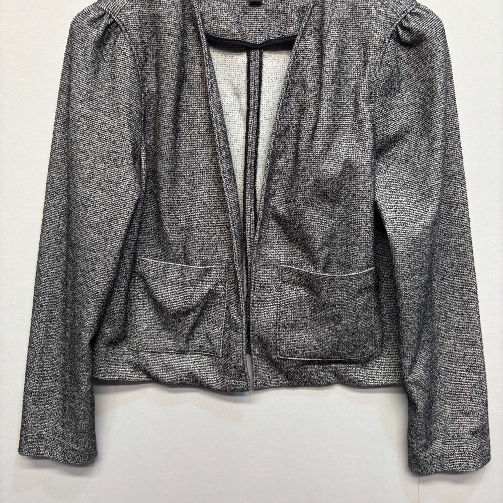 J. Crew 365 Women Open Blazer Jacket Size Small Gray C112 -29 - Picture 10 of 16
